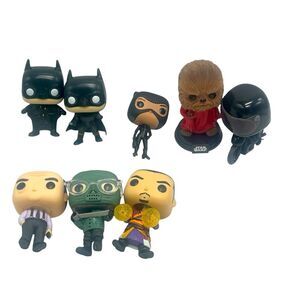 Funko Batman Star Wars Set of 8 RARE